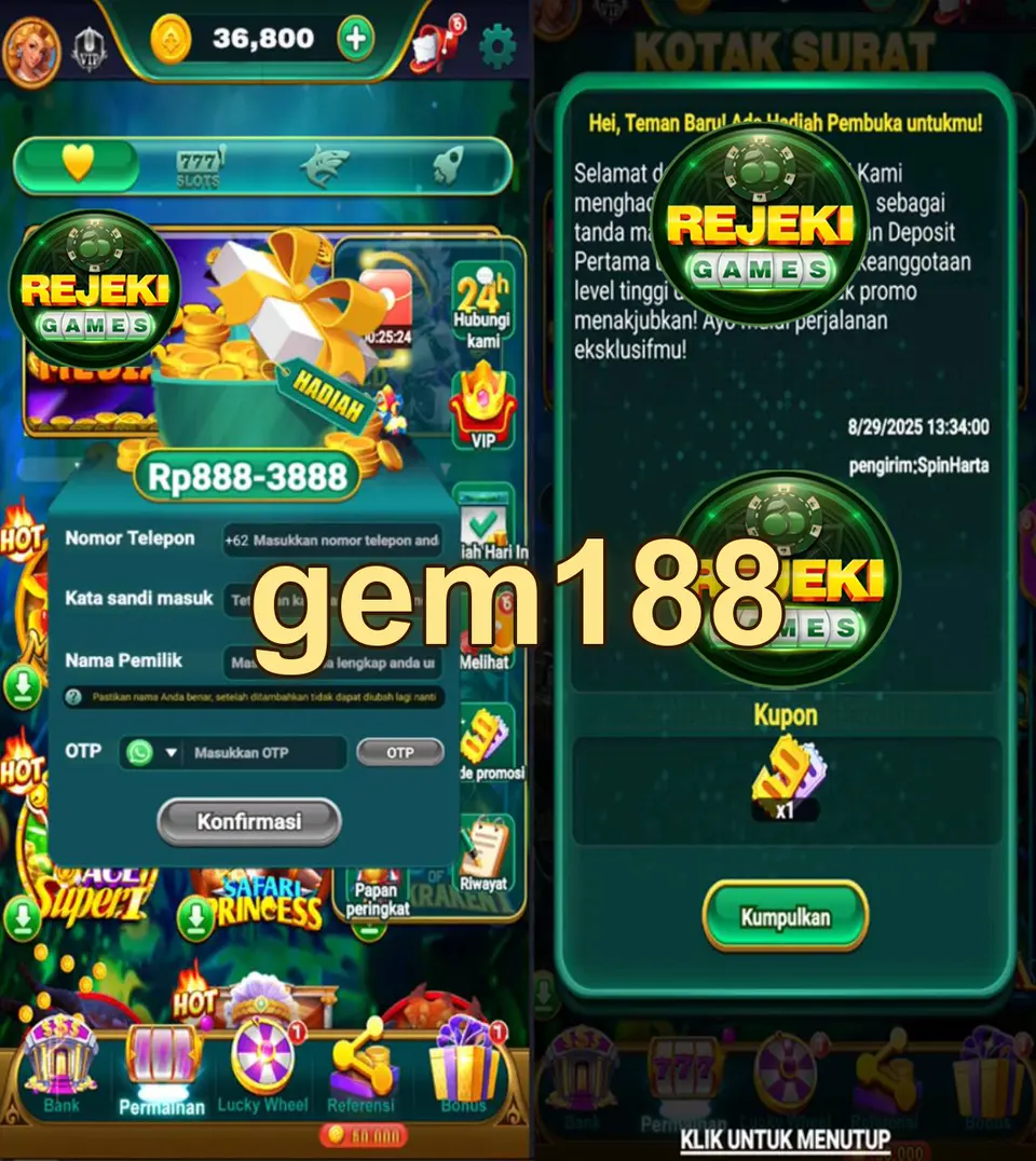 gem188 Masuk